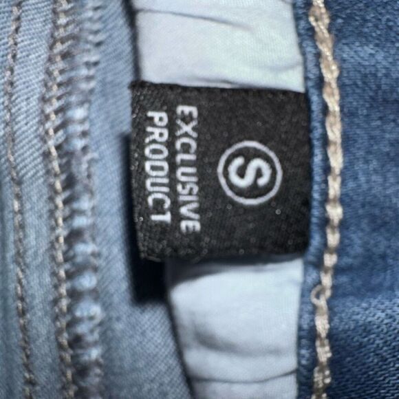 RETROPOLITAN Jean Shorts Womens Distressed Ripped Cut Off - Picture 5 of 5